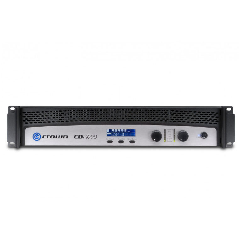Crown CDi 1000 Two-Channel, 1000-Watt @ 4Ω, 70V/140V Power Amplifier